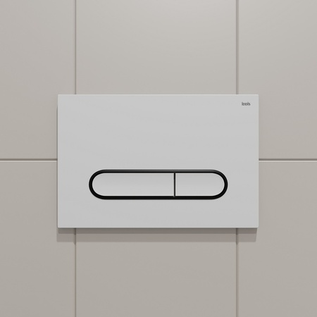 Клавиша смыва Iddis Unifix, белая (UNI01WBi77)